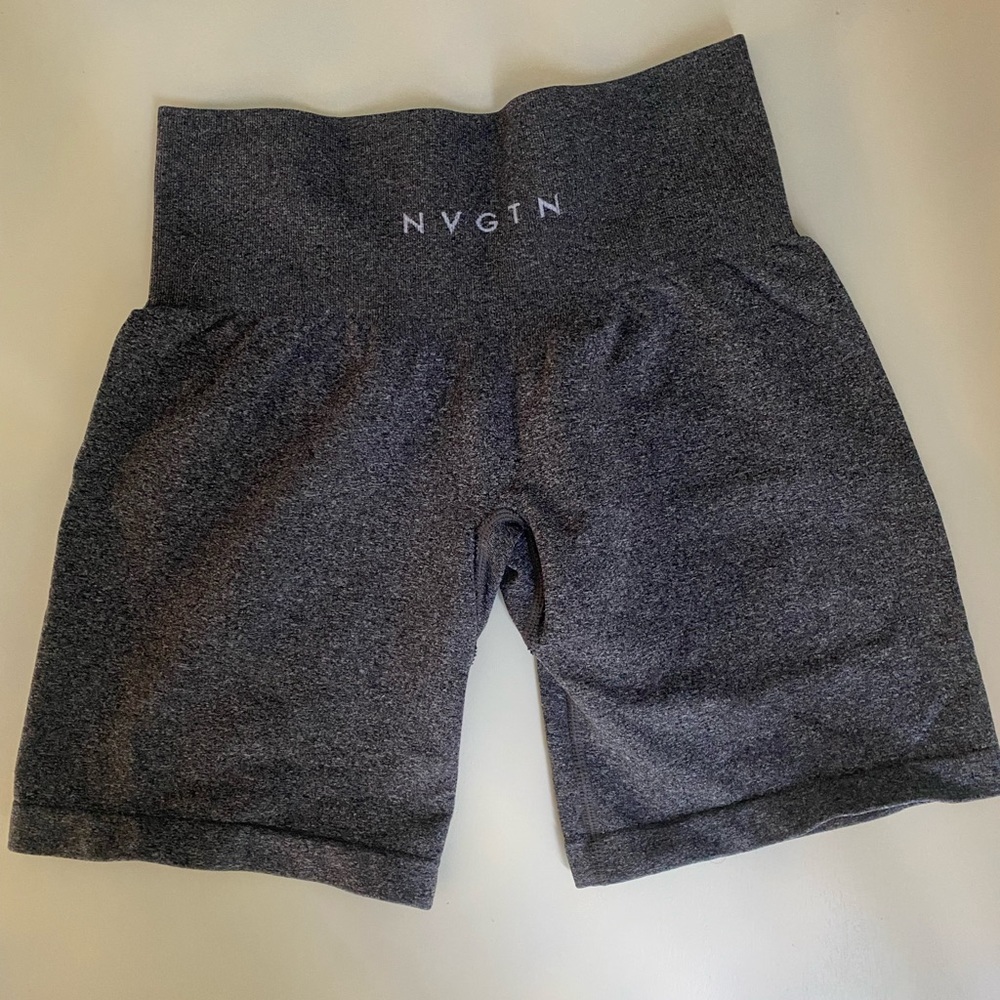 Gray Nvgtn pro shorts